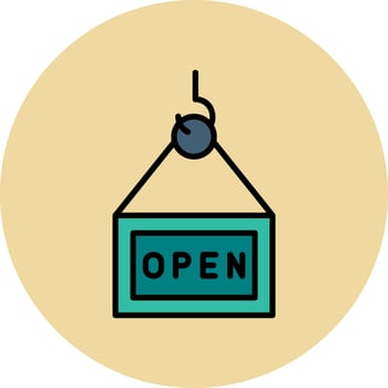 Open Vector Icon