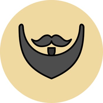Beard Vector Icon
