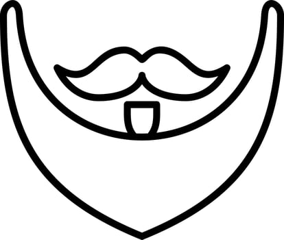 Beard Vector Icon