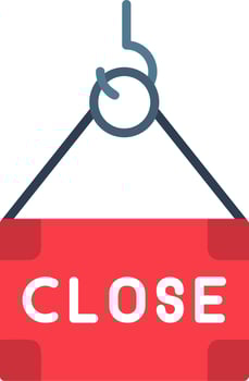 Closed Vector Icon