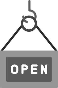 Open Vector Icon