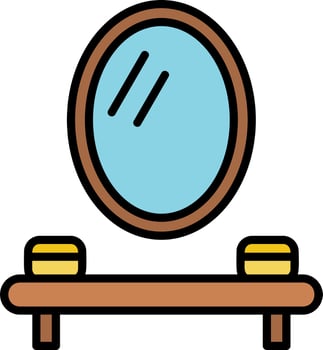 Mirror Vector Icon