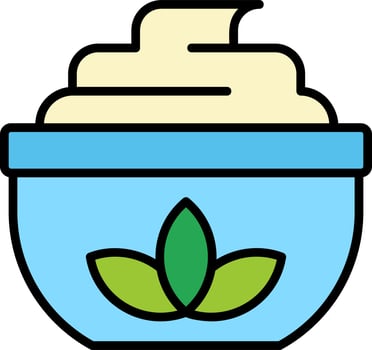 Cream Vector Icon