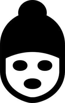 Facial Mask Vector Icon