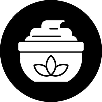 Cream Vector Icon