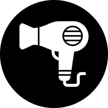 Hair Dryer Vector Icon