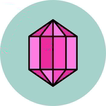 Crystal Vector Icon