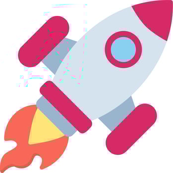 Rocket Vector Icon