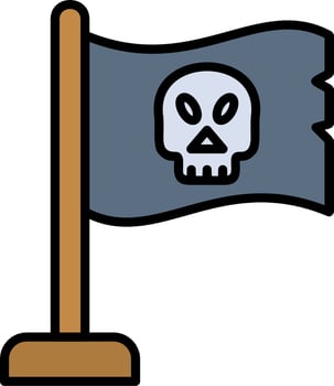 Pirate Flag Vector Icon