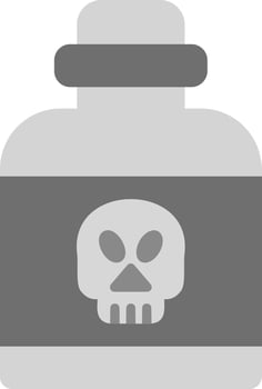 Poison Vector Icon