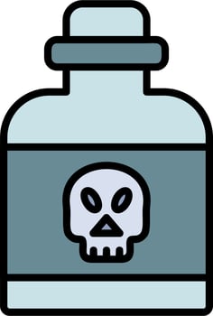 Poison Vector Icon