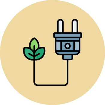 Eco Energy Vector Icon