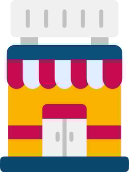 Thrift Shop Vector Icon