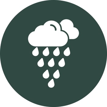 Rain Vector Icon
