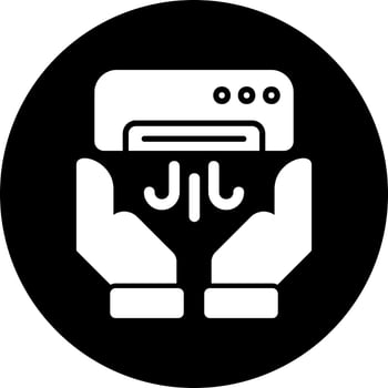 Hand Dryer Vector Icon