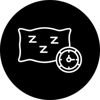 Sleeping Vector Icon