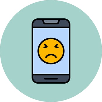 Sad Face Vector Icon