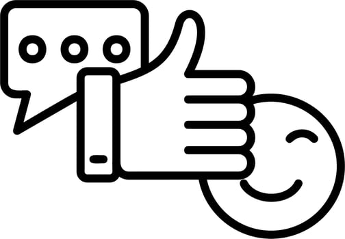 Reaction Vector Icon