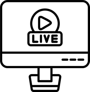 Live Vector Icon