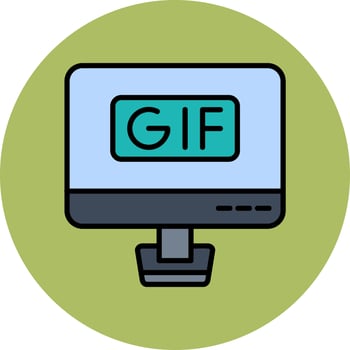 Gif Vector Icon