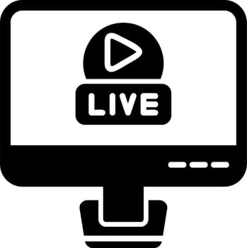 Live Vector Icon
