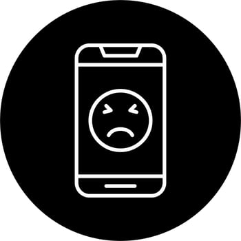 Sad Face Vector Icon