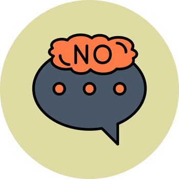 Say No Vector Icon