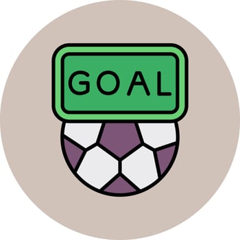Goal Vector Icon