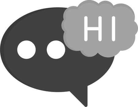 Hi Vector Icon