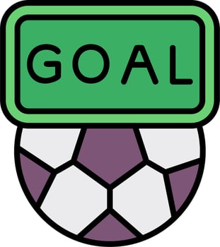 Goal Vector Icon