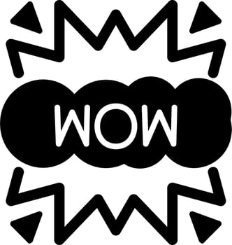Wow Vector Icon