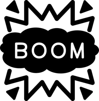 Boom Vector Icon