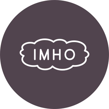 Imho Vector Icon