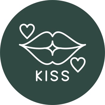 Kiss Vector Icon