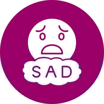 Sad Vector Icon