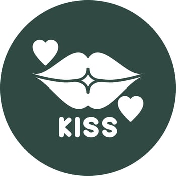 Kiss Vector Icon