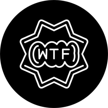 Wtf Vector Icon