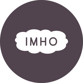 Imho Vector Icon