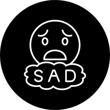 Sad Vector Icon