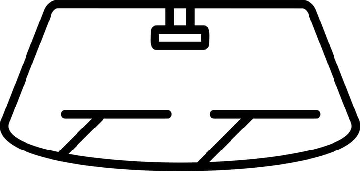 Windscreen Vector Icon