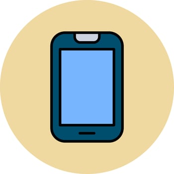 Smartphone Downnload Vector Icon
