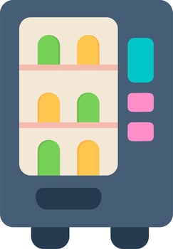 Vending Machine Vector Icon