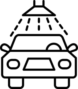 Car Wash Vector Icon