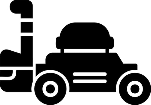 Lawn Mower Vector Icon