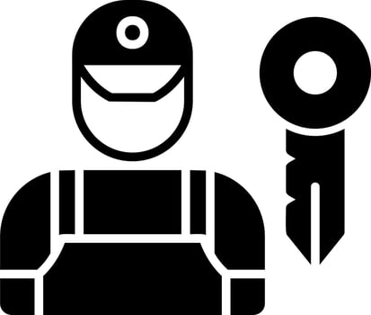 Locksmith Vector Icon