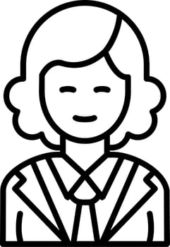 Lawyer Vector Icon
