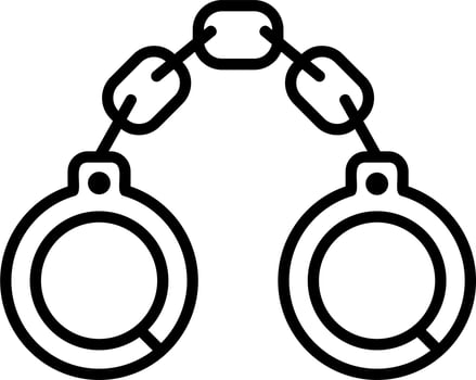 Handcuff Vector Icon