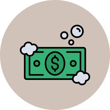 Money Laundering Vector Icon