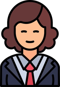 Lawyer Vector Icon