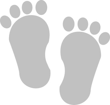 Footprint Vector Icon